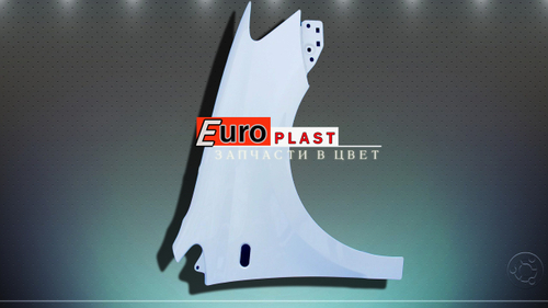 Передние крылья в цвет Volkswagen Polo 2009-2020