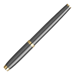 Ручка перьев. Parker IM Premium Grey Core GT (2213776) M черн. черн. подар.кор.
