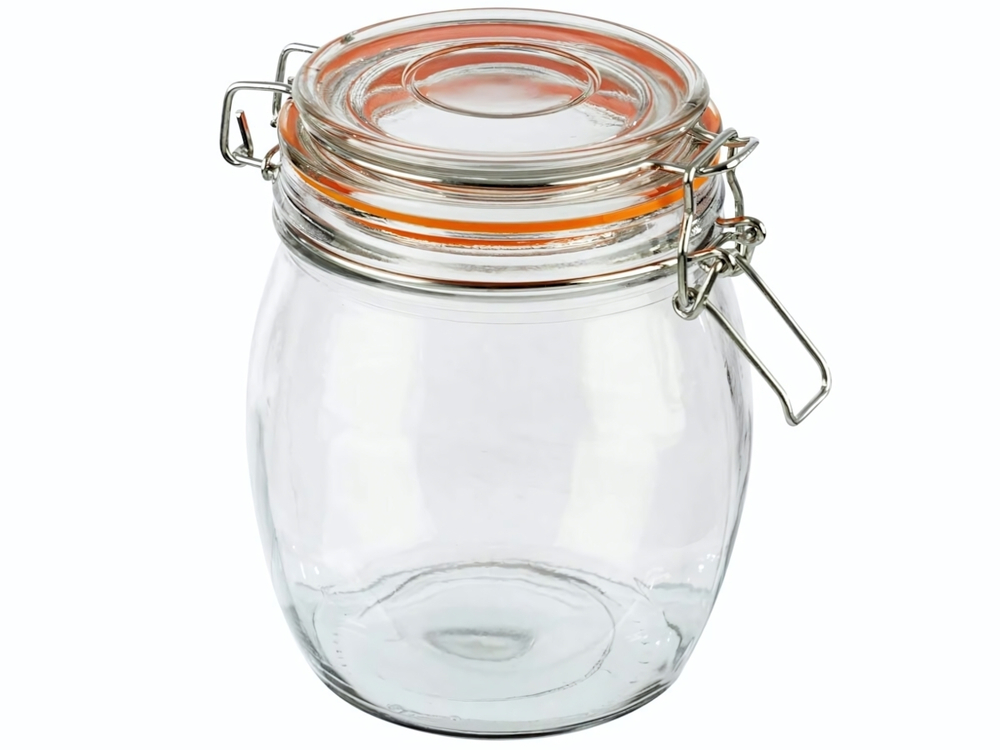 Банка стеклянная 1,5л с бугельным замком "Bravo"