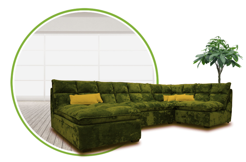 Диван "Релакс П" в ассортименте