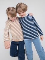 Лонгслив "Полоска Песок"