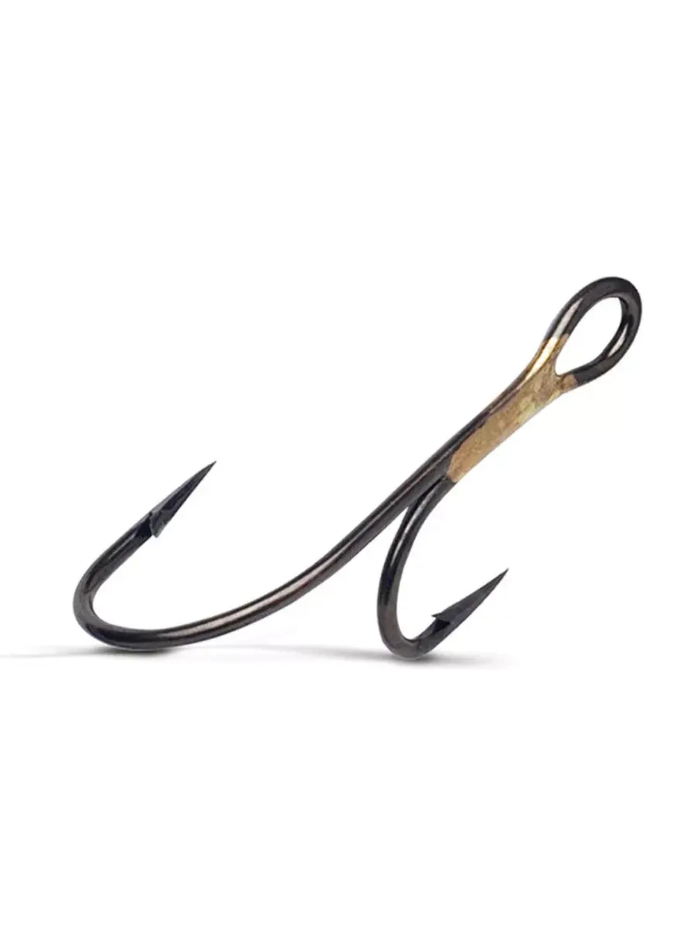 Крючки рыболовные (двойник) 9902 BZ №04 (2 упак по 10 шт)