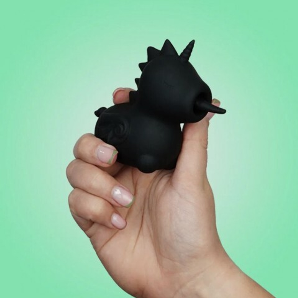 Вибромассажер Unihorn Wild Spirit со стимуляцией язычком