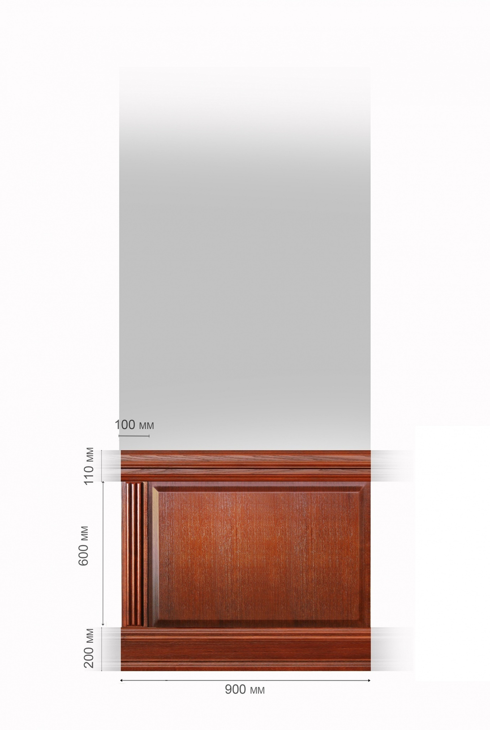 Интерьерные панели «Ливерпуль Эконом» 900