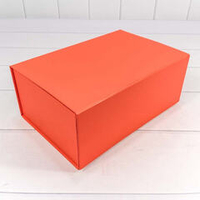 Большая Коробка складная Оранжевая