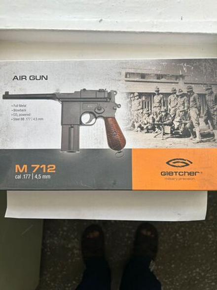 Пневматический пистолет Маузер М 712