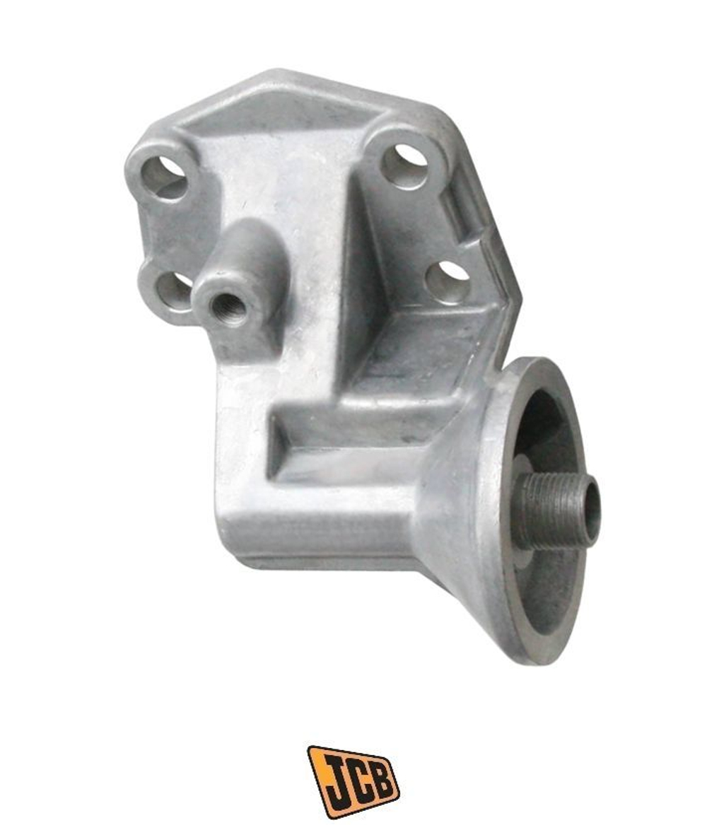 Головка фильтра теплообменника двигателя JCB 02/201150, 02-201150, 02201150