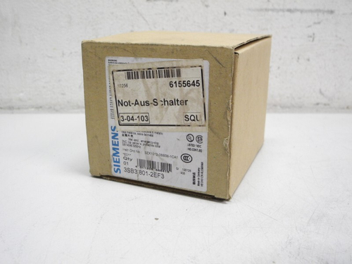 SIEMENS 3SB3 801-2EF3