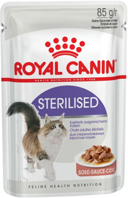 Royal Canin Стирилайзед Соус 85г.