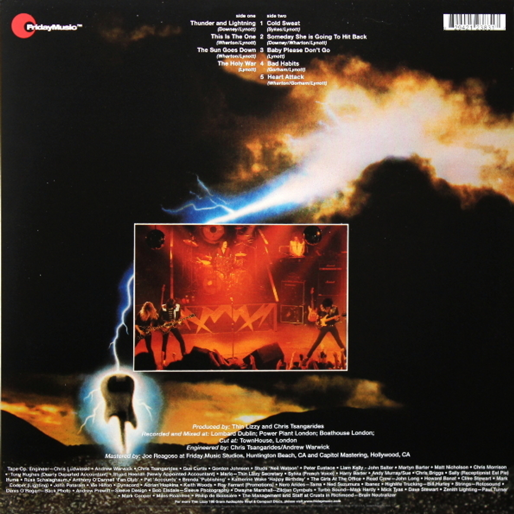 Thin Lizzy / Thunder And Lightning (LP)