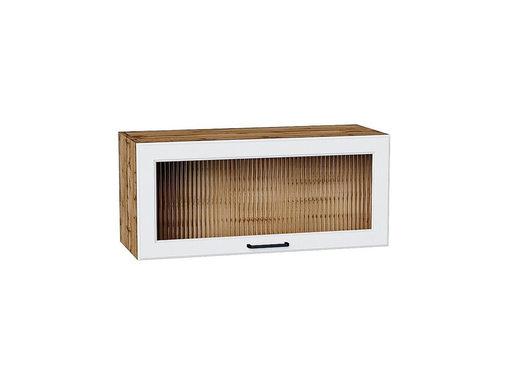 Шкаф верхний горизонтальный остекленный Барселона