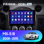 Teyes CC2L Plus 9" для Mazda MX-5 III 3 NC 2008-2015