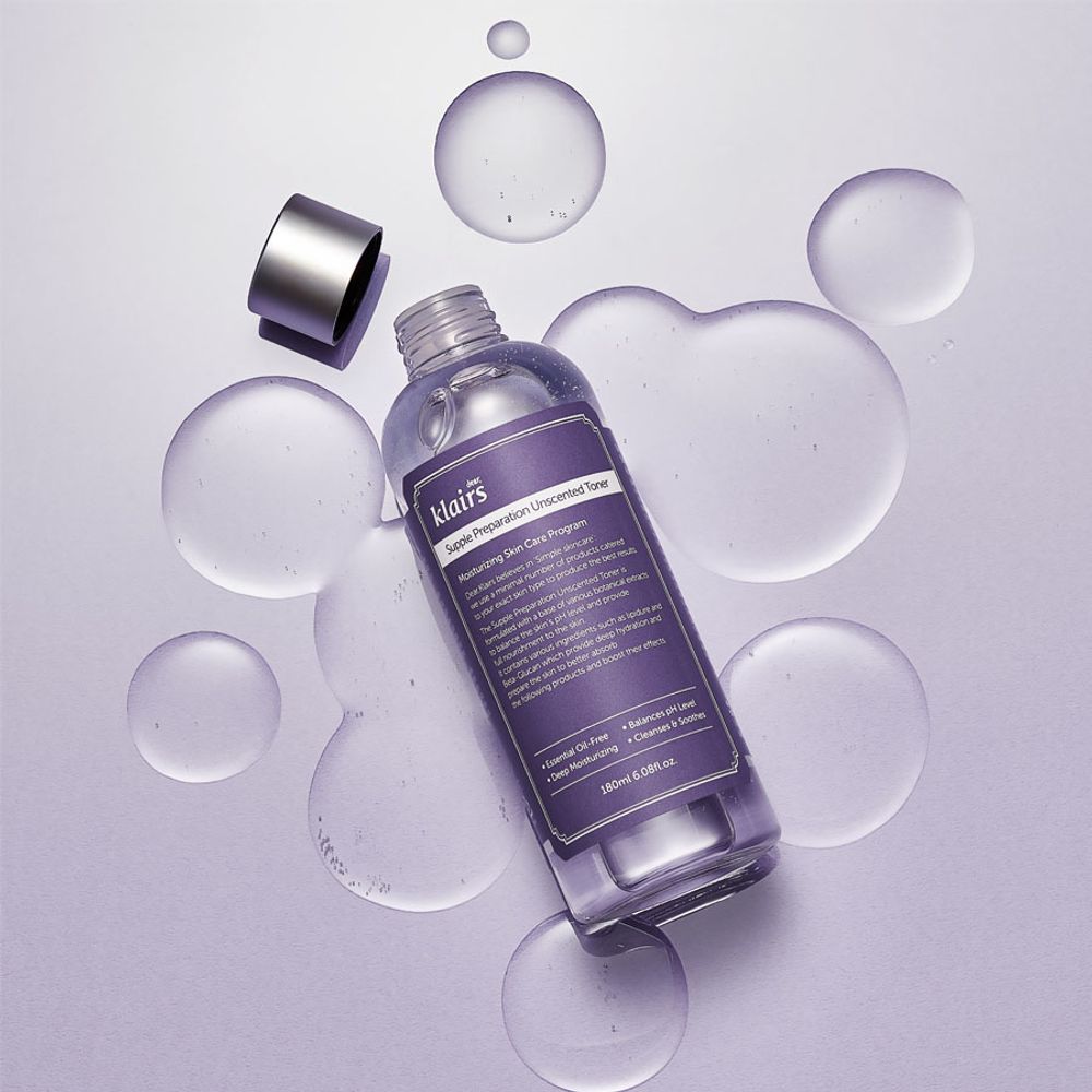 Тонер для лица DEAR, KLAIRS Supple Preparation Unscented Toner