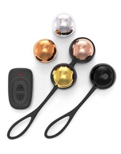 Набор вагинальных шариков Dorcel Training Balls (Цвет: черный)