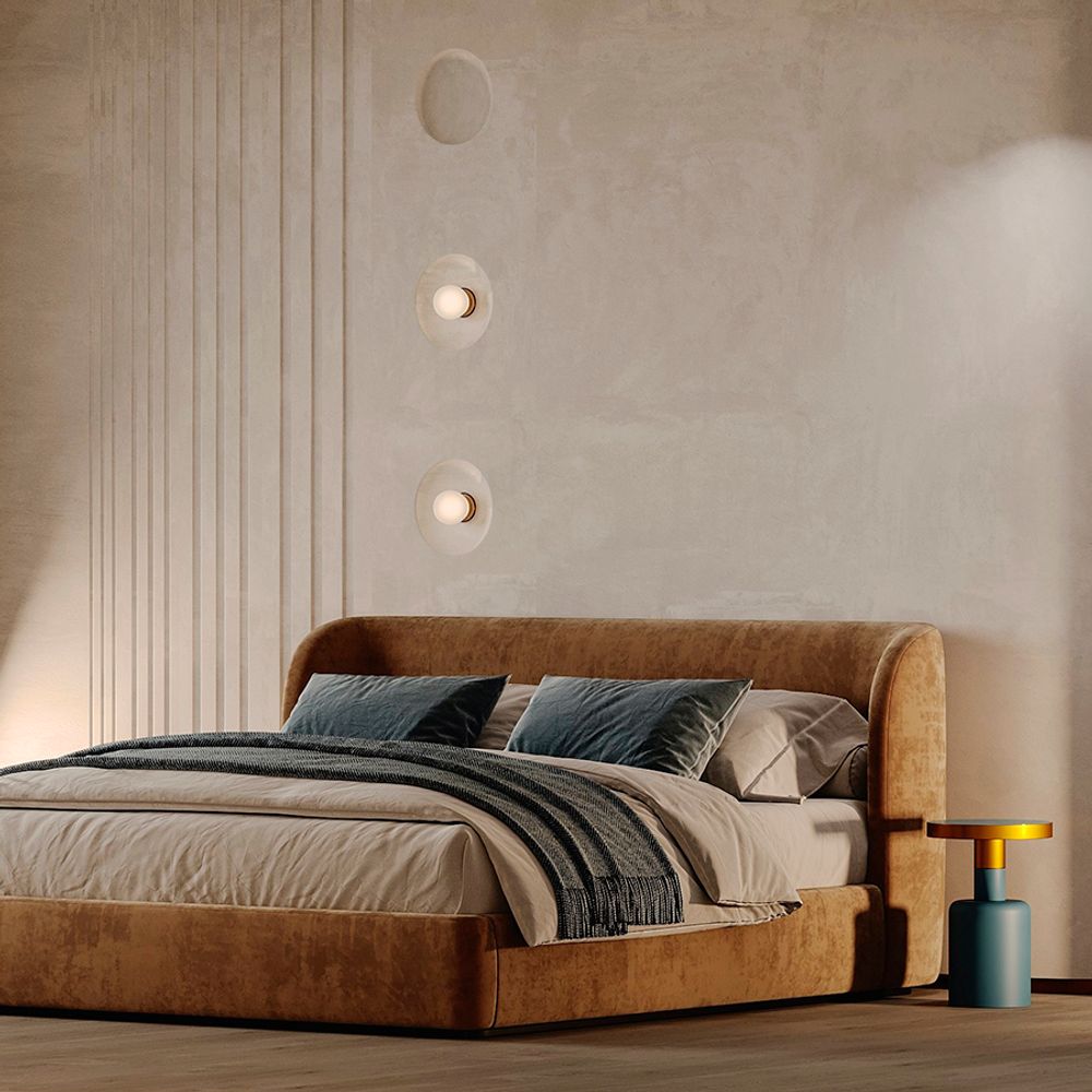 Столик журнальный Froud, Ø35 см, синий