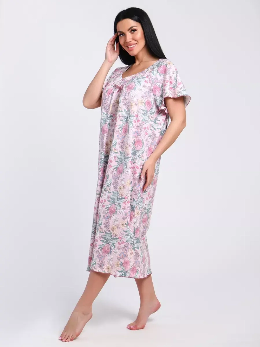 ночная сорочка на большие размеры