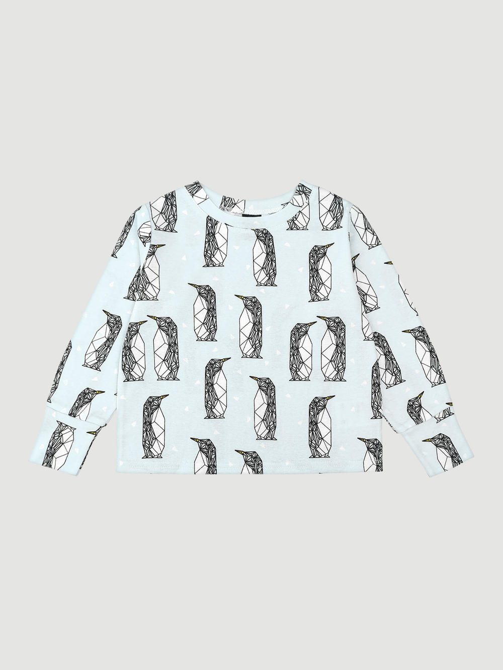 Пижама Mjölk Пингвины, на манжетах