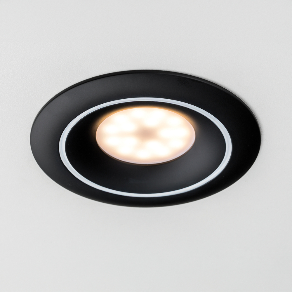 010013 Светильник LEVIGO MR16/HP16 ЧЕРНЫЙ МАТОВЫЙ/БЕЛЫЙ