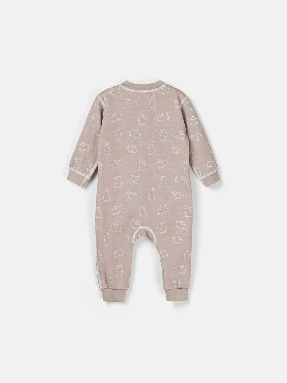 Термокомбинезон с шерстью "Кролики" 0+