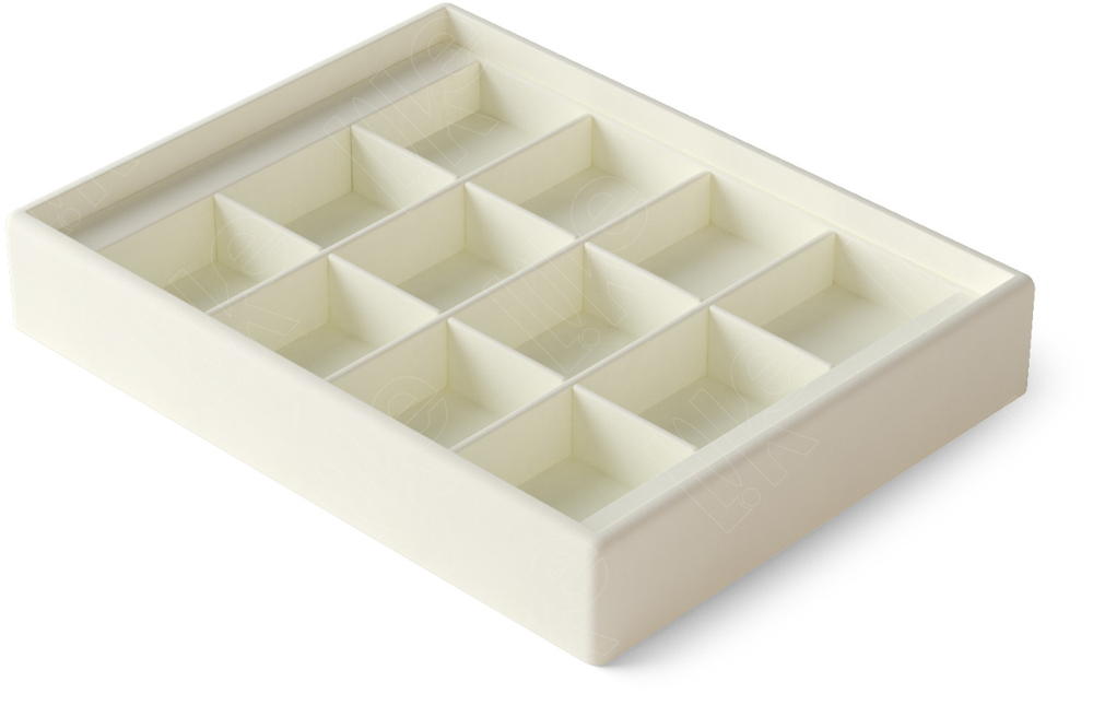 Планшет Бета/3 серия/округлые края/12 ячеек 08 (41х48 мм.)