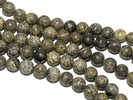 Нить бусин из змеевика 6,5мм