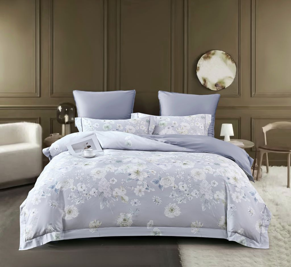 Постельное белье 2 спальное евро Asabella 2253-6