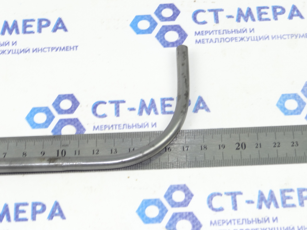 Метчик гаечный М10 (0023) с изогнутым хвостовиком L=180