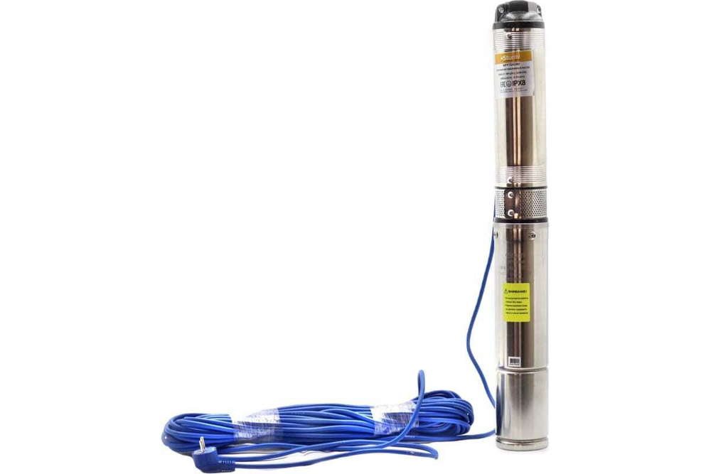 НАСОС СКВАЖИННЫЙ STURM! ЦЕНТРОБЕЖНЫЙ 250ВТ O89ММ НАПОР 29М КАБЕЛЬ 25М WP9724DWI