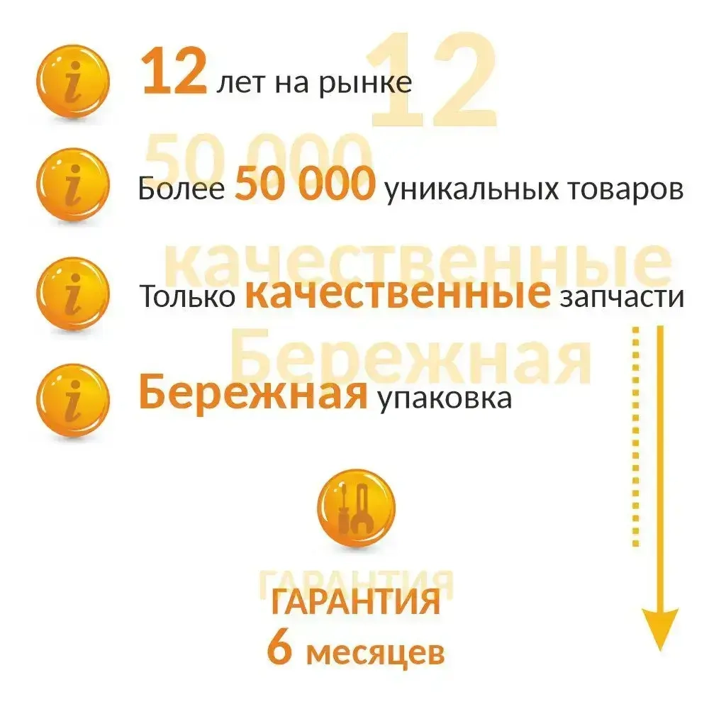 Аккумулятор для DEWALT 2.0Ah 12V Ni-Cd