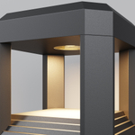 Ландшафтный светильник Outdoor O019FL-L13GR3K