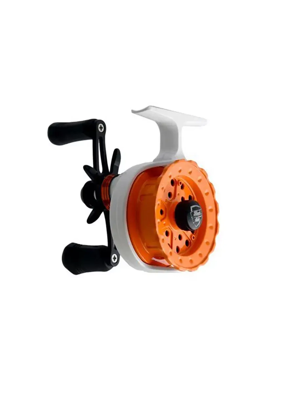 Катушка инерционная (зимняя) Black Side ICE ZEAL (4+1 подш.), черная для зимней рыбалки под удочку и спиннинг на судака, окуня и другую рыбу