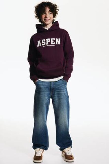 H&M Джинсы Carpenter свободного кроя, темно-синий