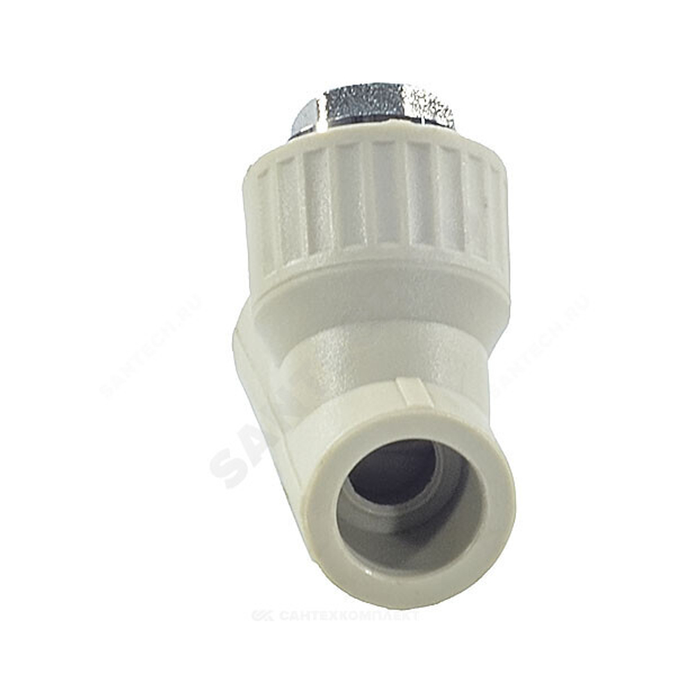 Фильтр PP-R сетчатый серый Дн 25х45гр внутренняя пайка VALFEX 10141025Г