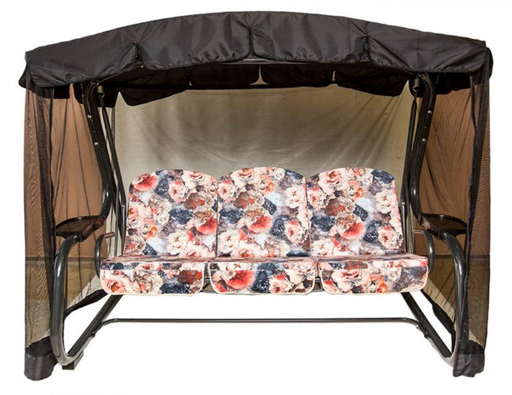 Качели садовые 3-х местные Мастак Премиум меб.ткань арт.С589