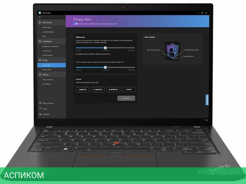 Ноутбук Lenovo ThinkPad T14 Gen 4 Intel 21HESDXP00