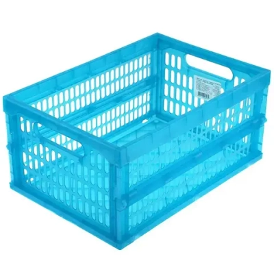 Ящик для хранения складной 14л, бирюзовыйС175985Б