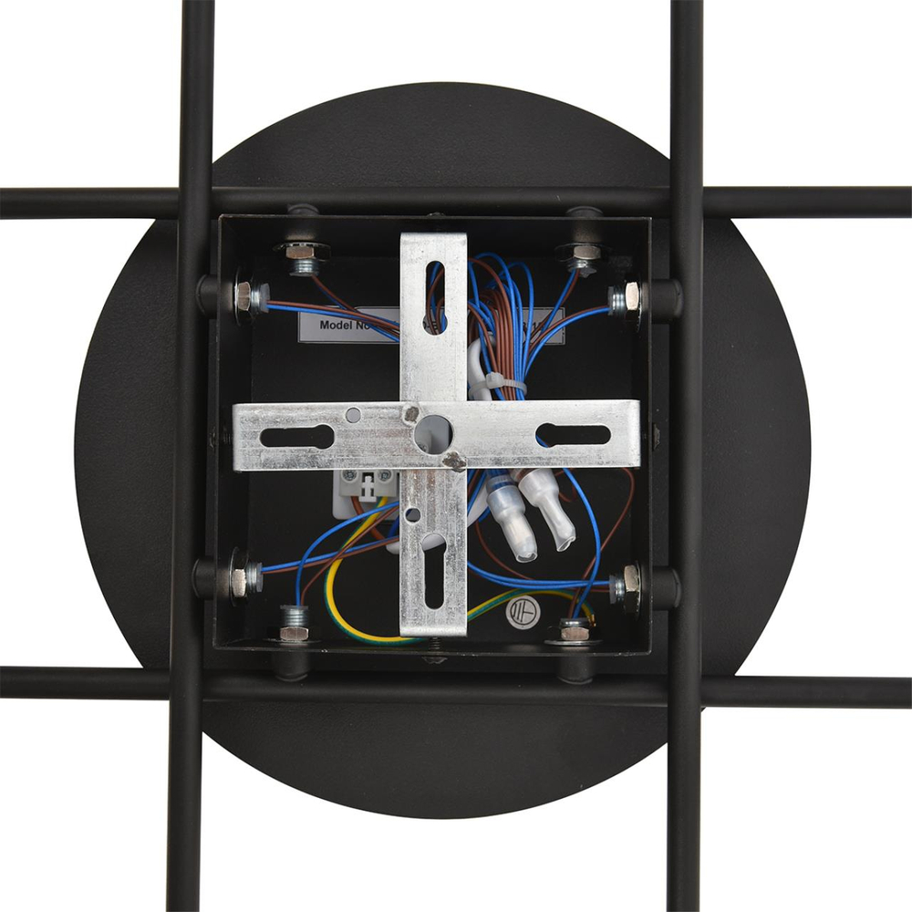 8304/10C COMFI LN26 238 золотой/черный, металл/акрил Светильник потолочный GX53 LED 10*7W 220V BENUA