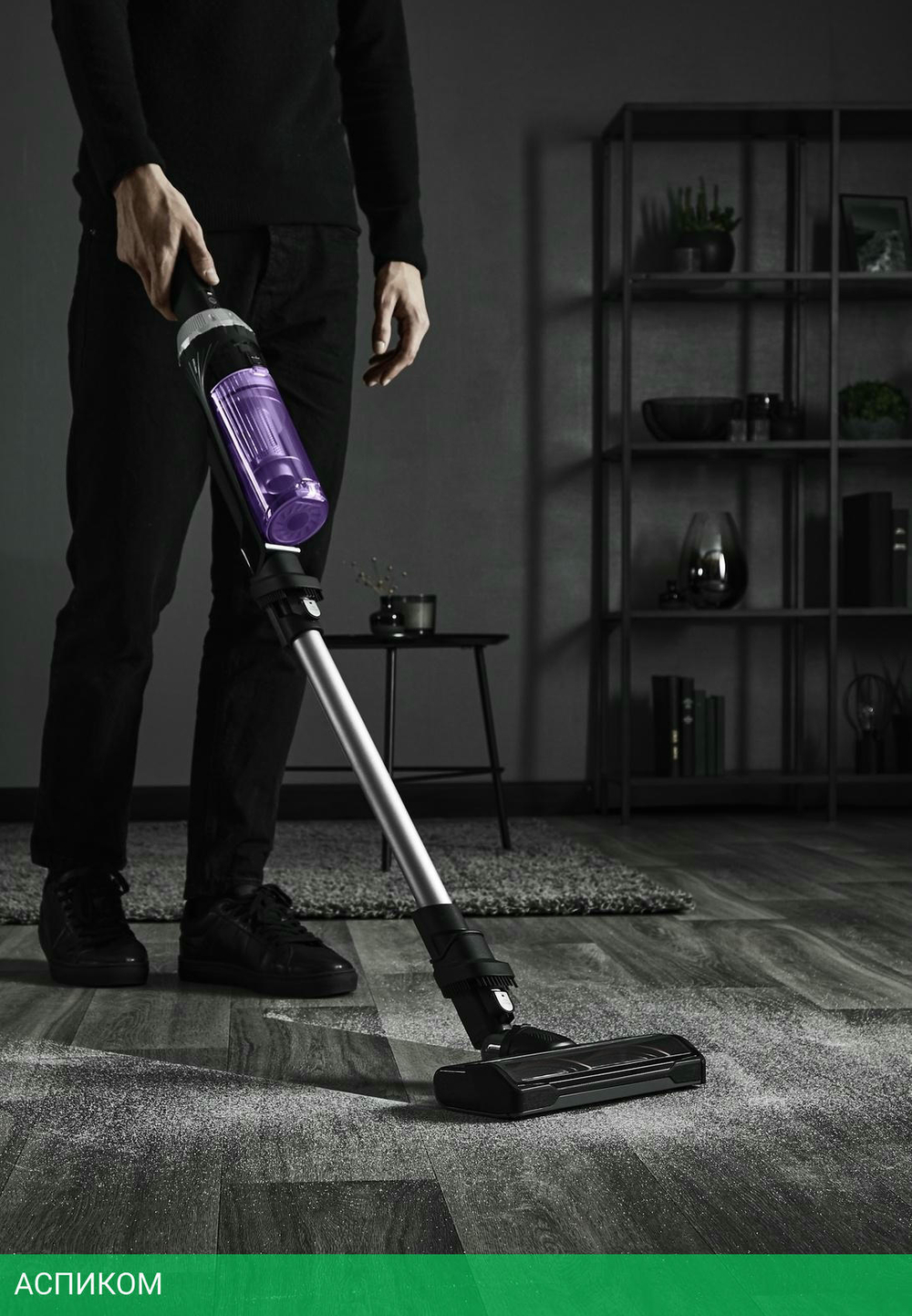 Пылесос Tefal X-Nano Essential TY1129WO фиолетовый/черный (7211004800)