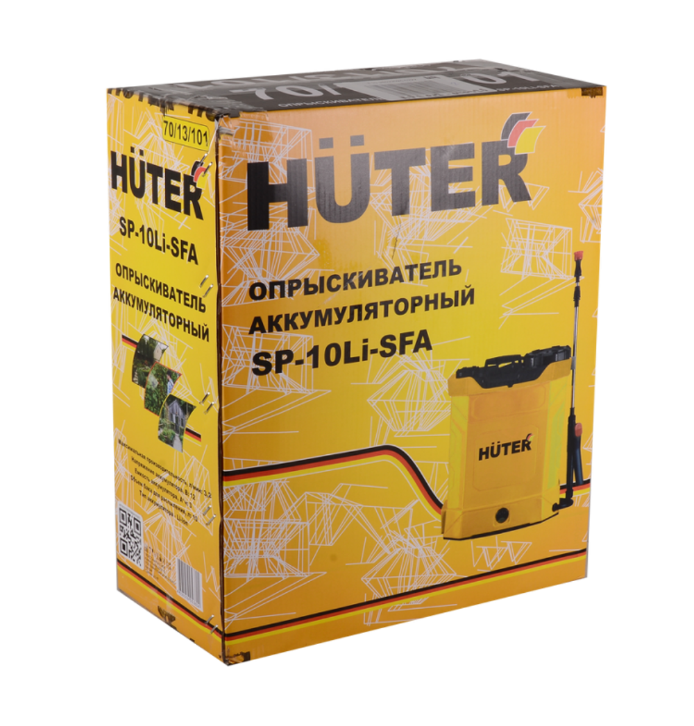 Опрыскиватель аккумуляторный SP-10Li-SFA Huter