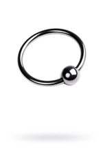 Стимулирующее кольцо на головку пениса (среднее) (Цвет: Серебристый)