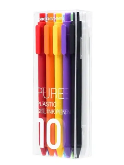 Набор гелевых ручек Xiaomi KACO Pure Plastic Gel Ink Pen K1015