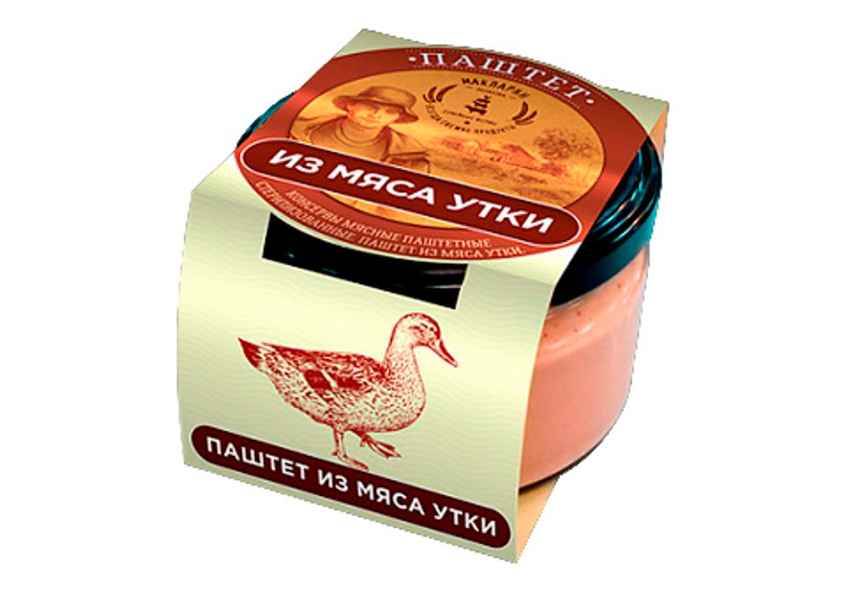 Паштет из мяса утки, 200г