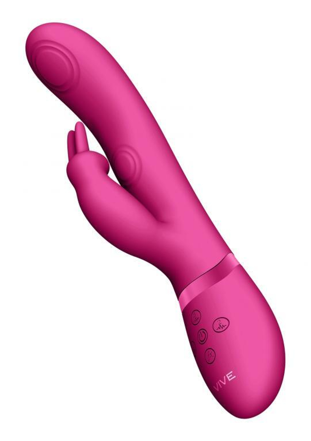 Вибромассажер May - Pulse-Wave & C-spot & G-Spot Rabbit - Pink