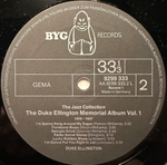 Duke Ellington - The Duke Ellington Memorial Album, Vol. I (1920-1937) 2LP (Германия)