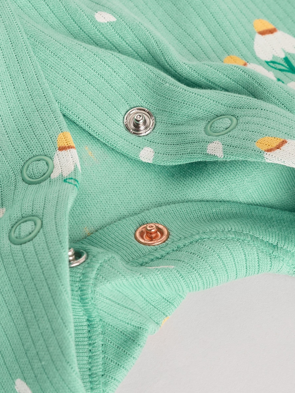 Комбинезон / Cлип для малышей Next E18-345, 4 шт., Светло-зеленый, Белый, Желтый, Голубой