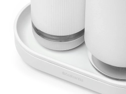 Brabantia Набор из 2 дозаторов для жидкости для посуды SinkStyle Mineral Fresh White