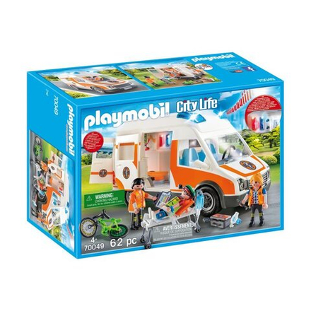 Playmobil - Скорая помощь со светом и звуком 70049