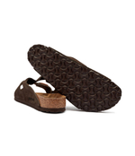 Кожаные шлепанцы arizona Birkenstock - коричневый(951311)