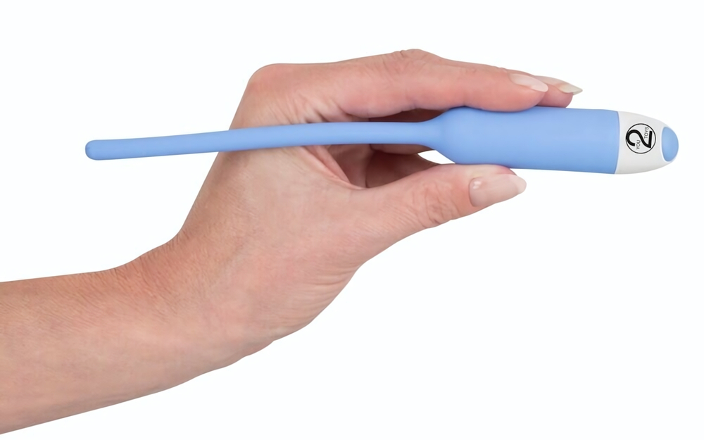 Уретральный массажер с вибрацией Silicone Dilator 573353ON