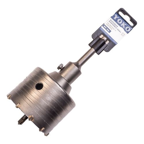 Коронка буровая по бетону и кирпичу 80 мм SDS-Plus Yoko